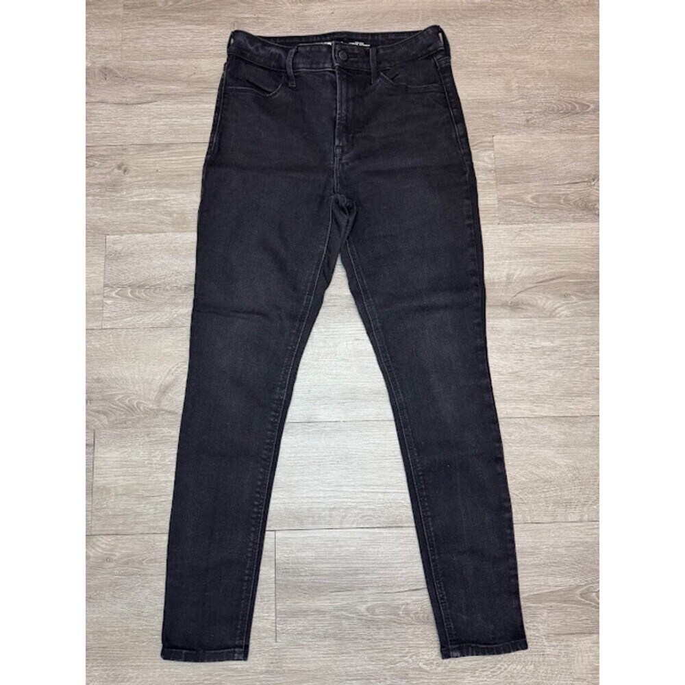 High Rise Super Skinny Black Jeans Size 4